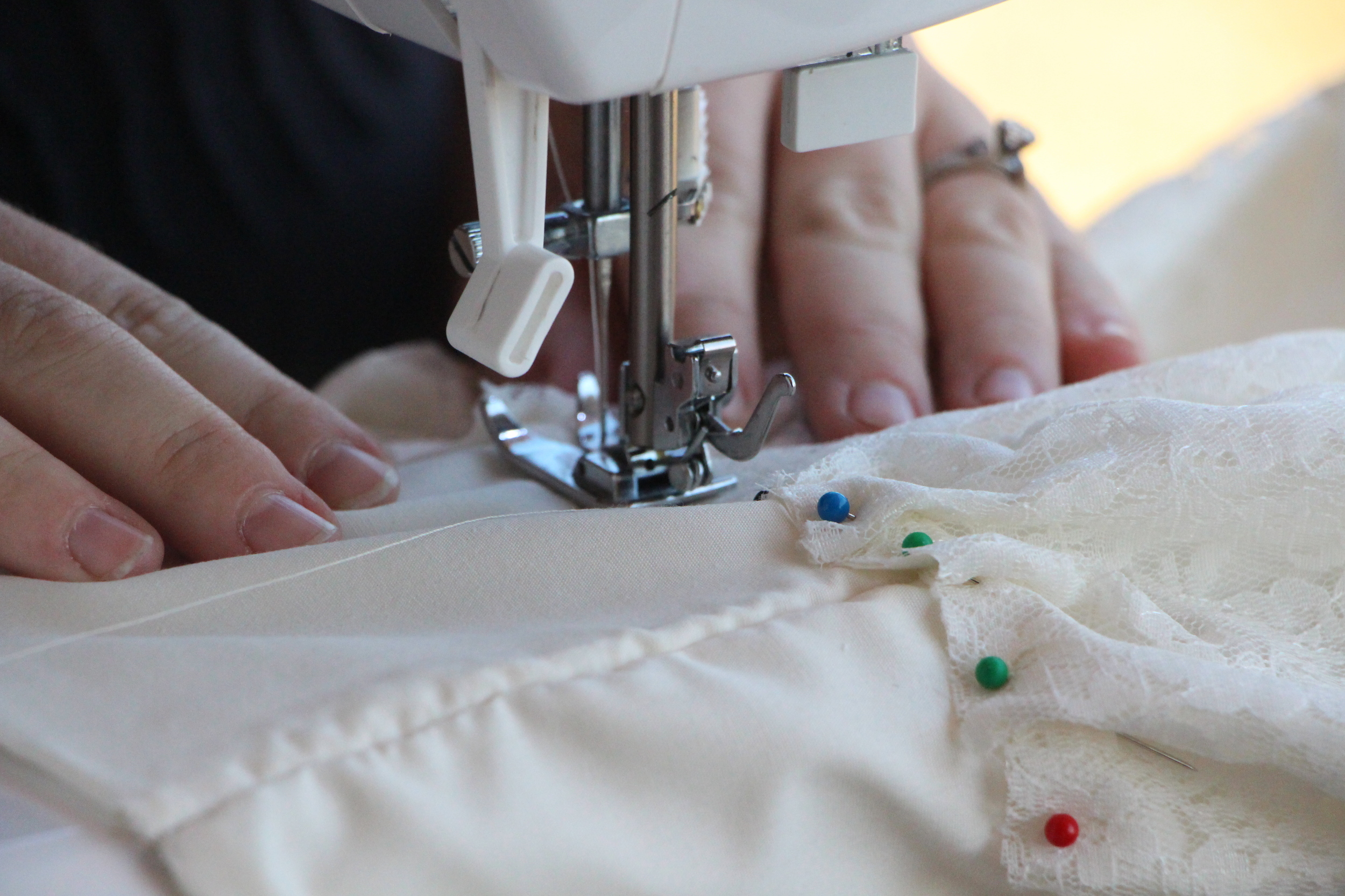 DIY Girls Lace Dress